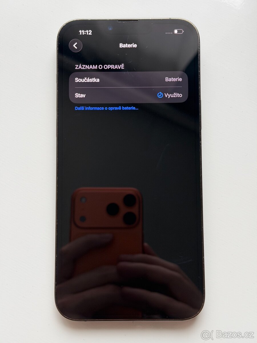 iPhone 13 Pro Max 256GB Černý, Baterie 100% - 4