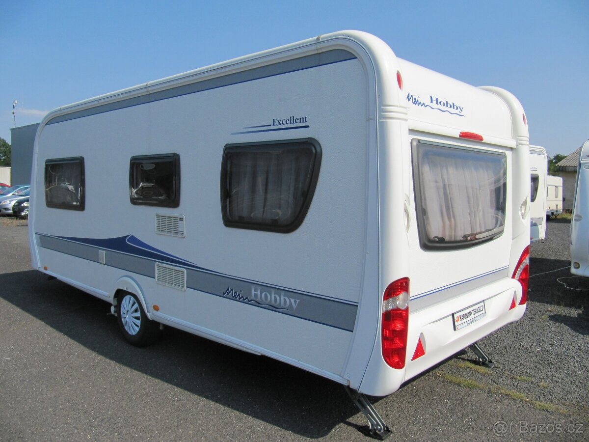 Prodám karavan Hobby 540 UL,model 2010 + mover + předstan.