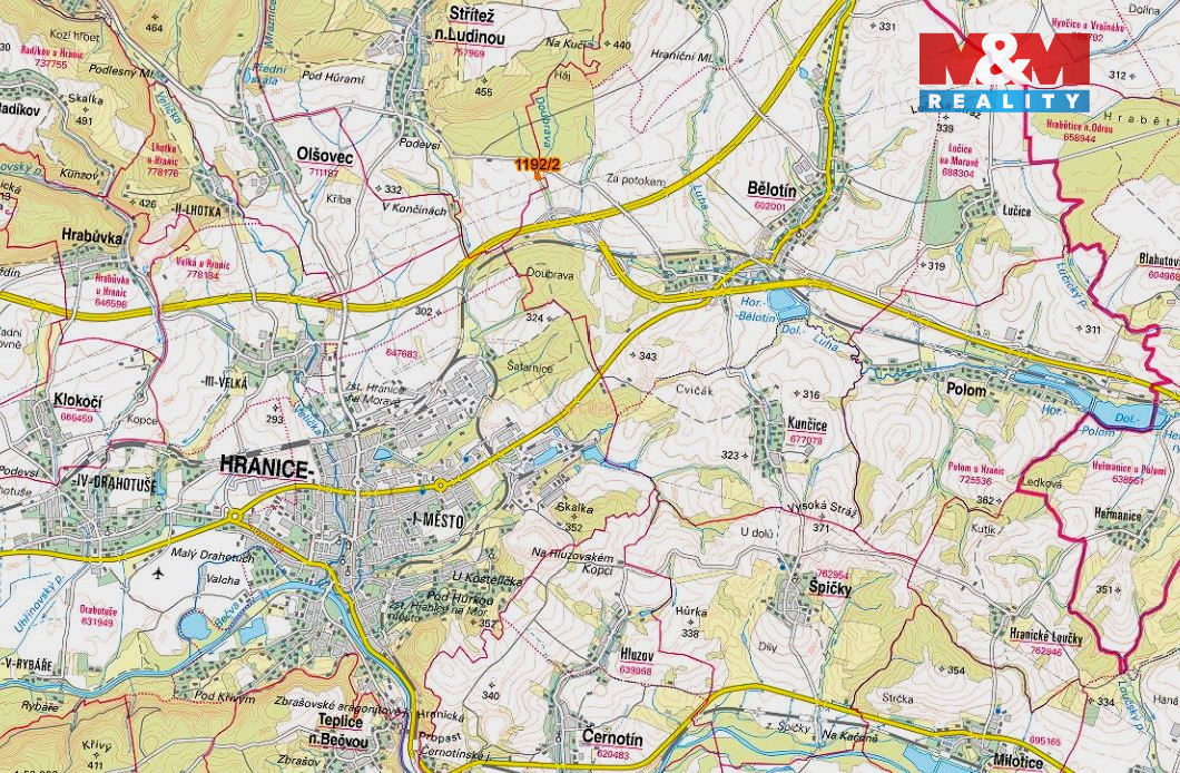 Prodej louky, 1496 m², Bělotín - 4