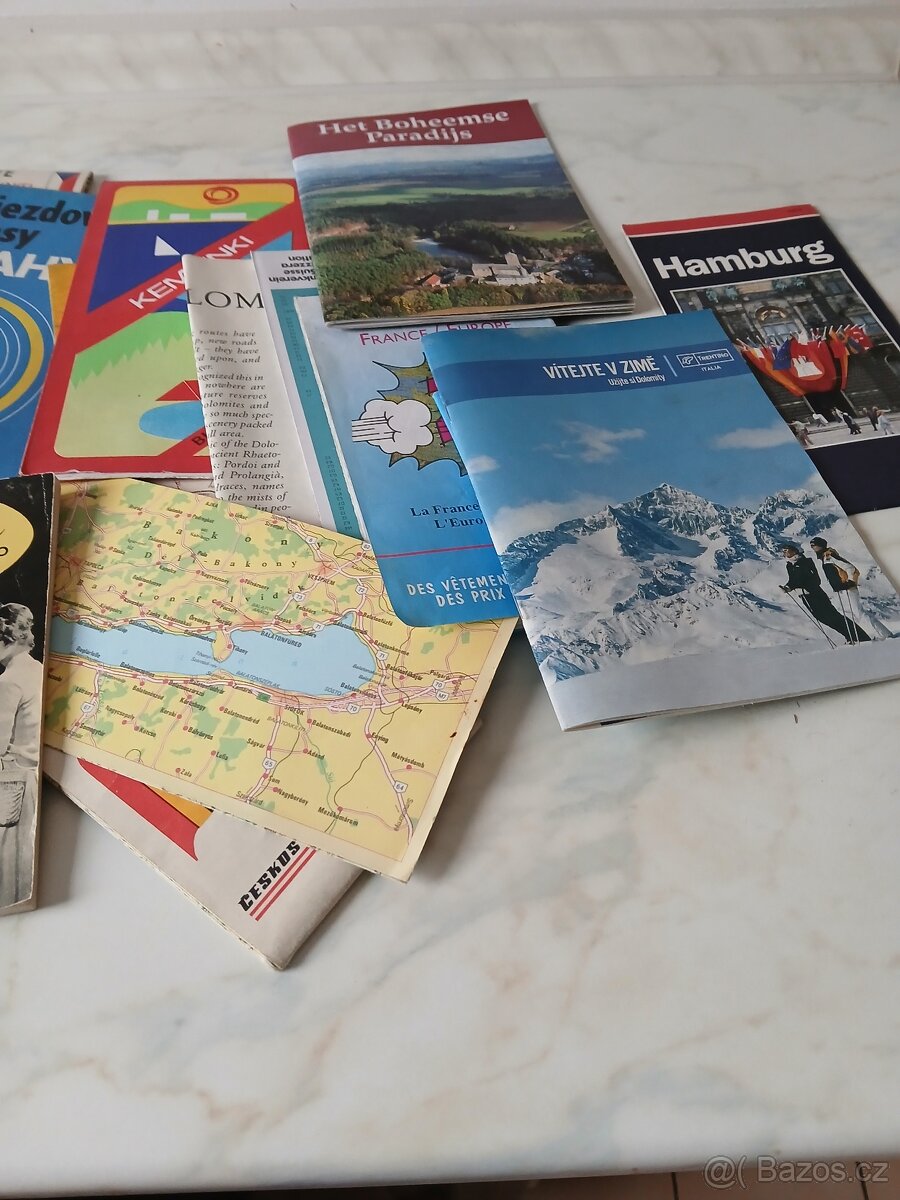 Různí mapy a průvodci - 4