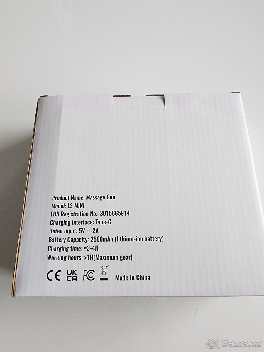 VEVOR LS MINI – perkusní masážní pistole - 4