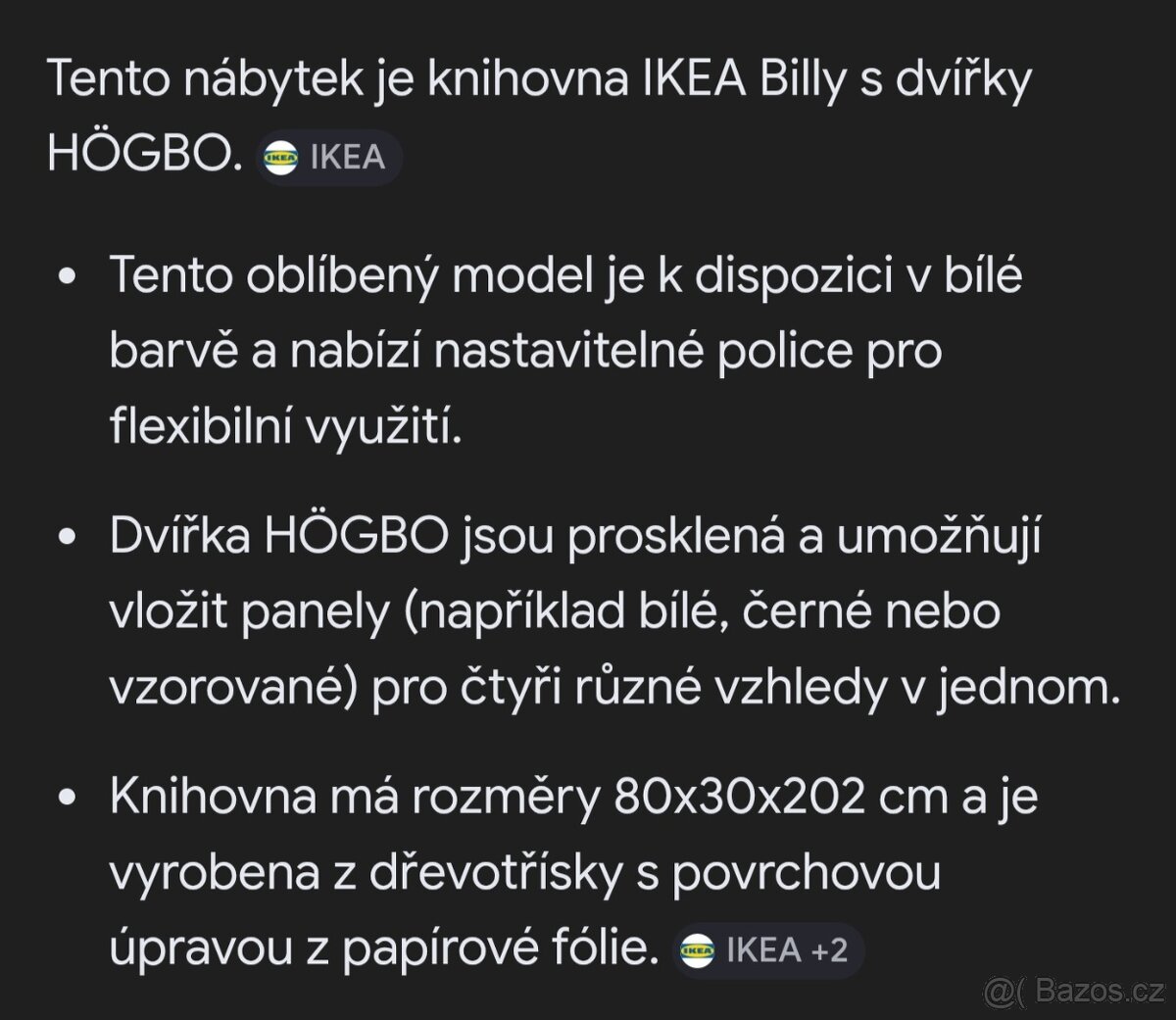 Skříň Ikea Billy - 4