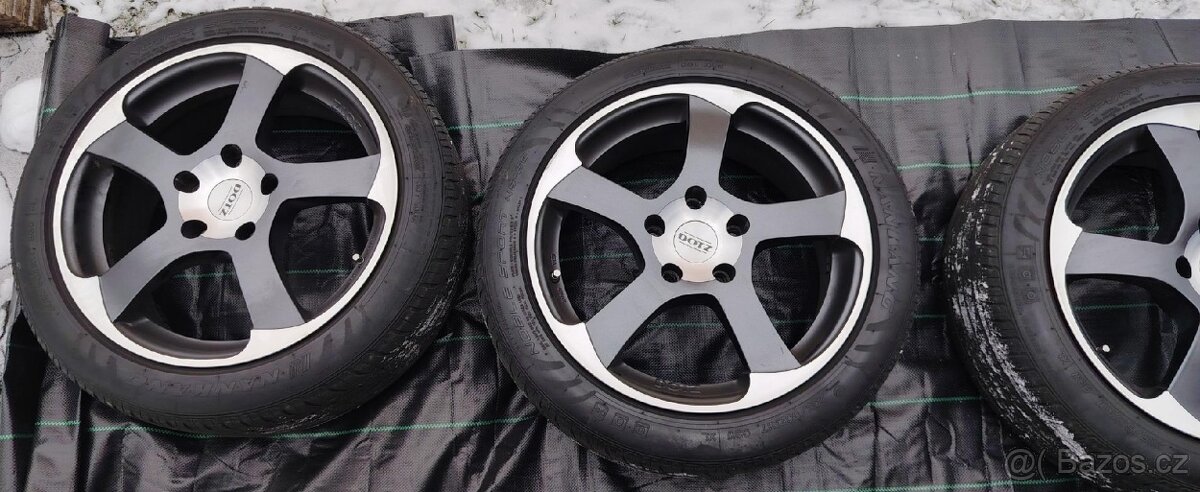 Prodám hezké ALU kola DOTZ: R17,5x120, BMW - 4