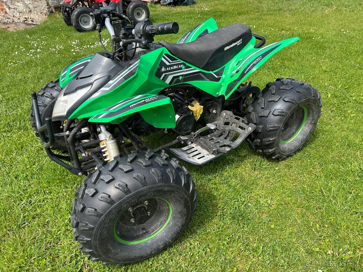 Dětská čtyřkolka benzín 125ccm, Minirocket BlackBear