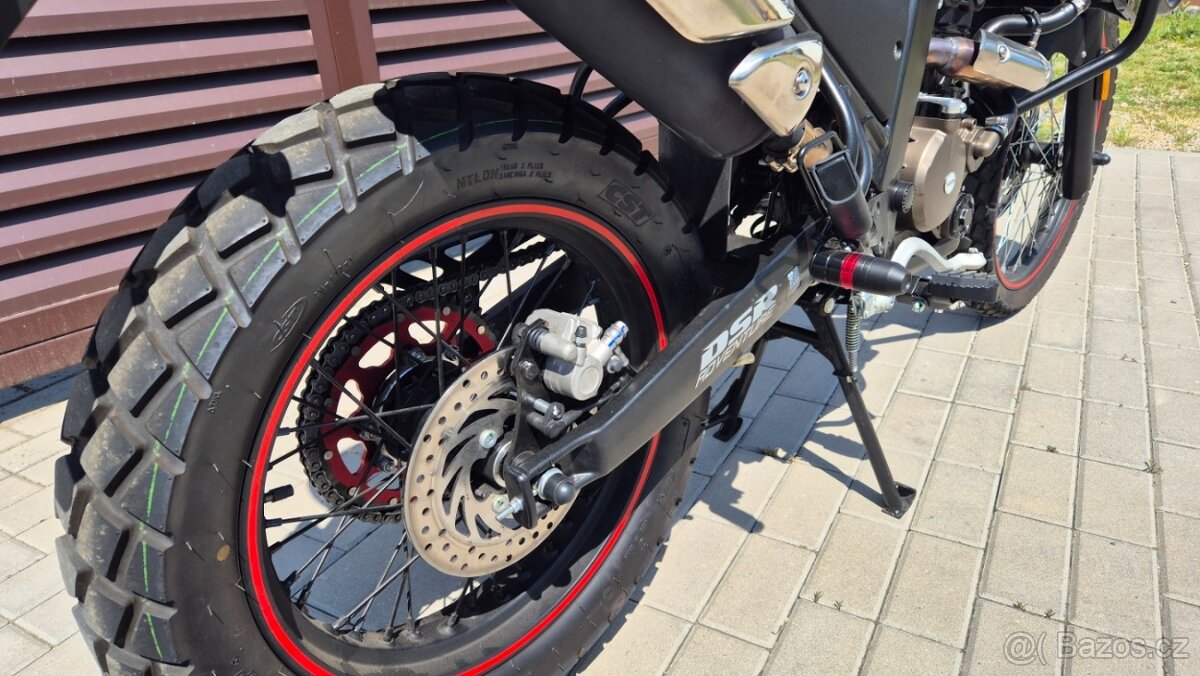 Prodám UM DSR ADVENTURE 125 TT / 11kW / 10,9Nm