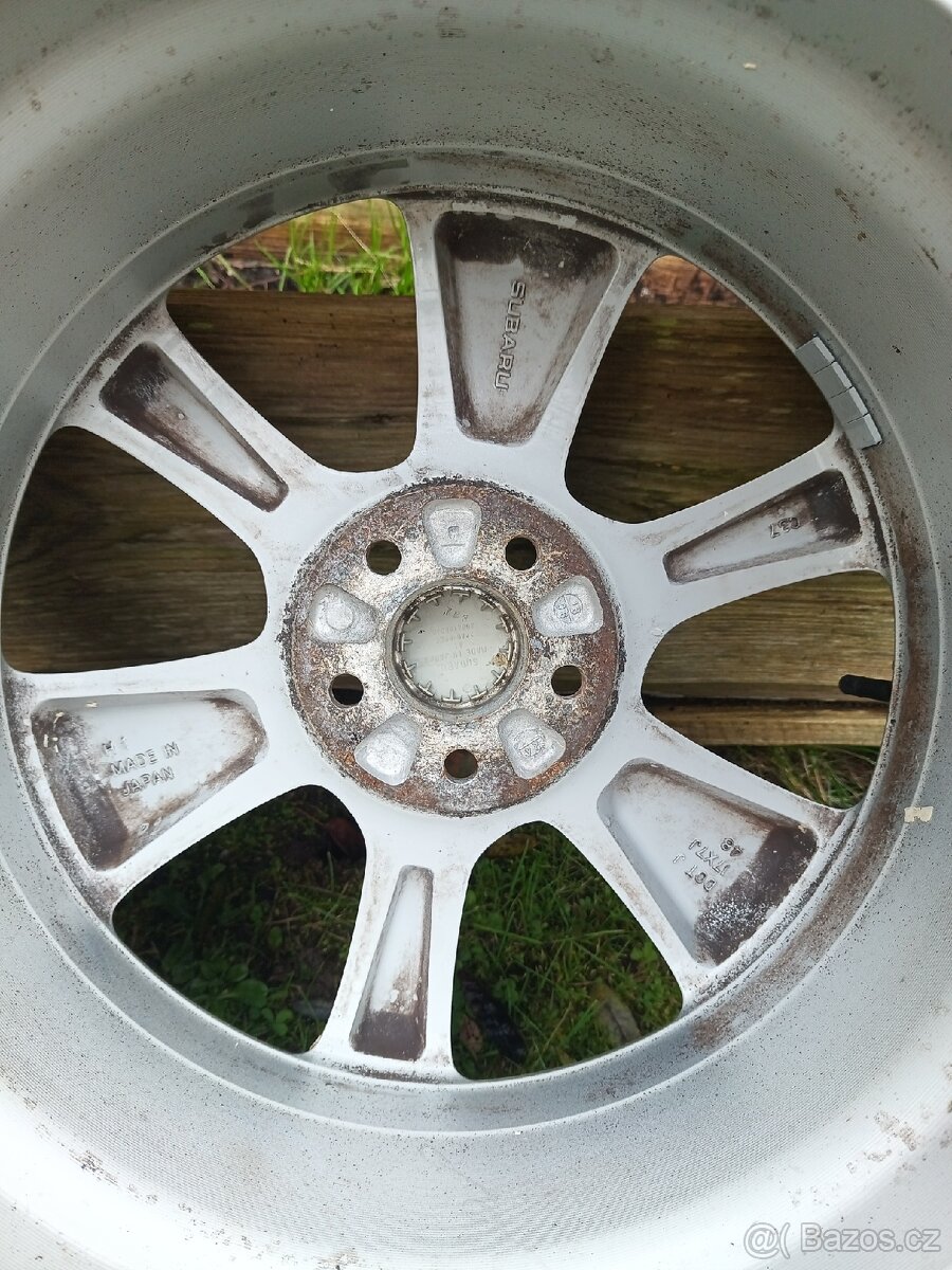 Sada alu kol Subaru s pneu Nexen 225/60 R17 - 4