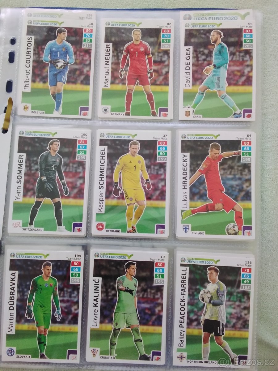 Fotbalové kartičky - 4