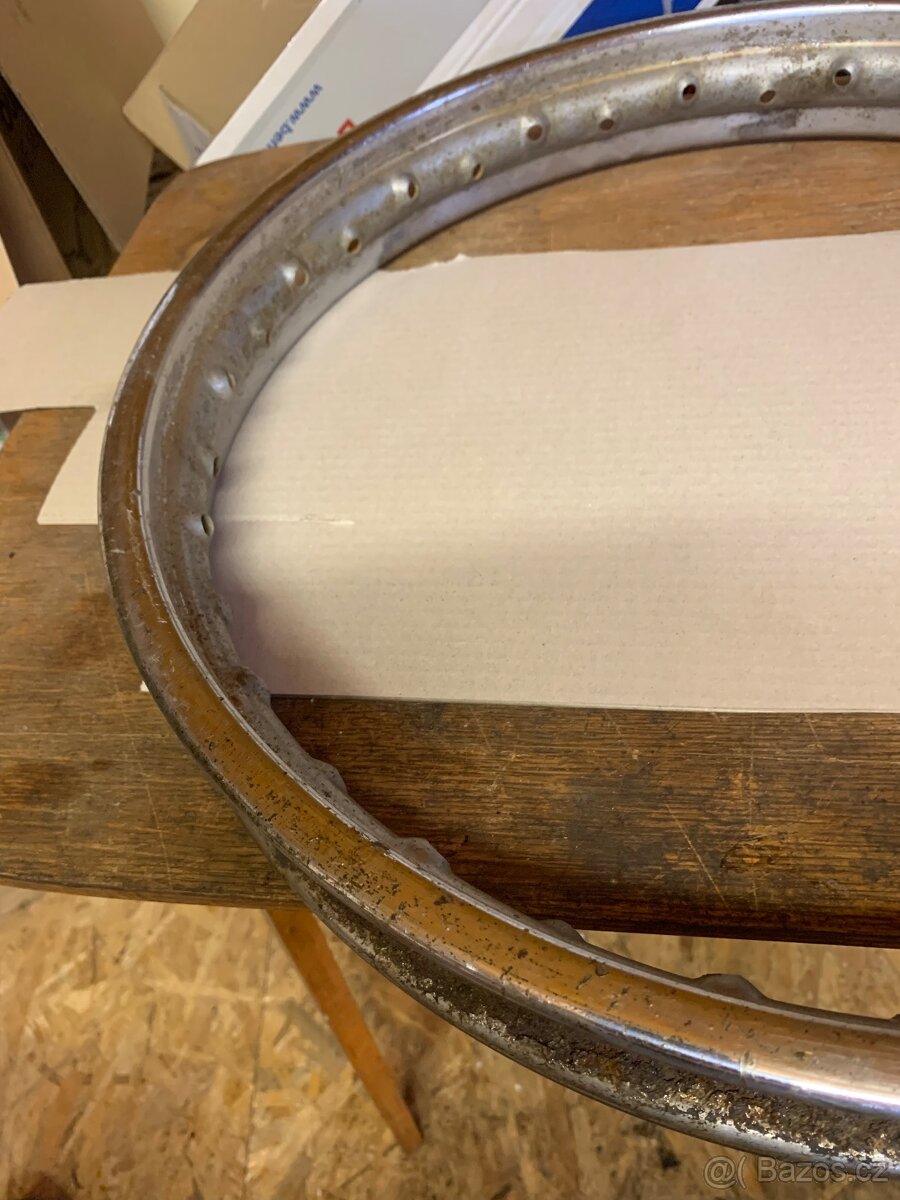 Ráfek kola Jawa/čz 2,50x 19 - 4