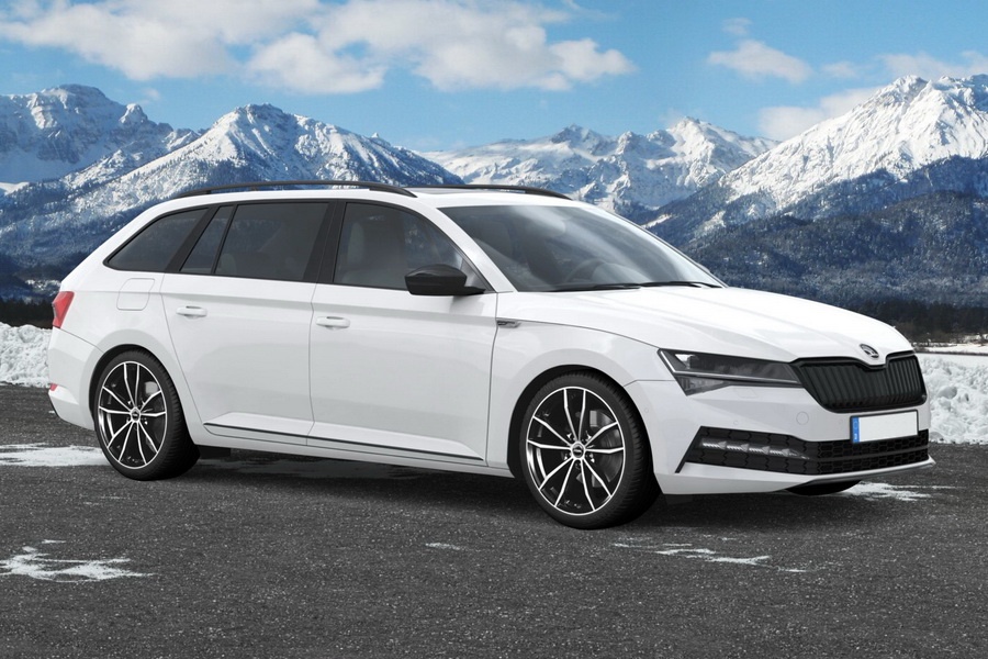 celoroční alu RIAL 8x18" 5x112 ET30 s pneu 225/45 R18 - 4