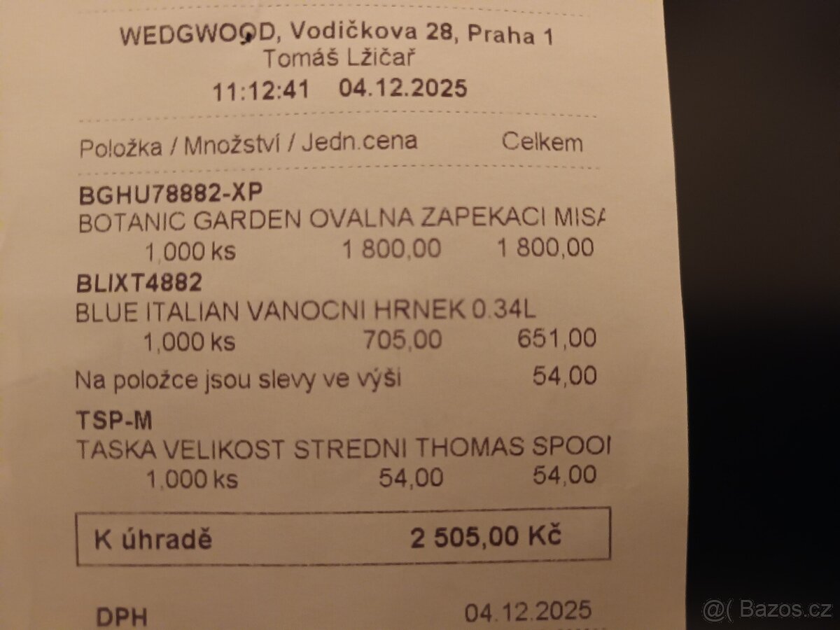 Oválná zapékací mísa Botanic garden - Portmeiron - se SLEVOU - 4