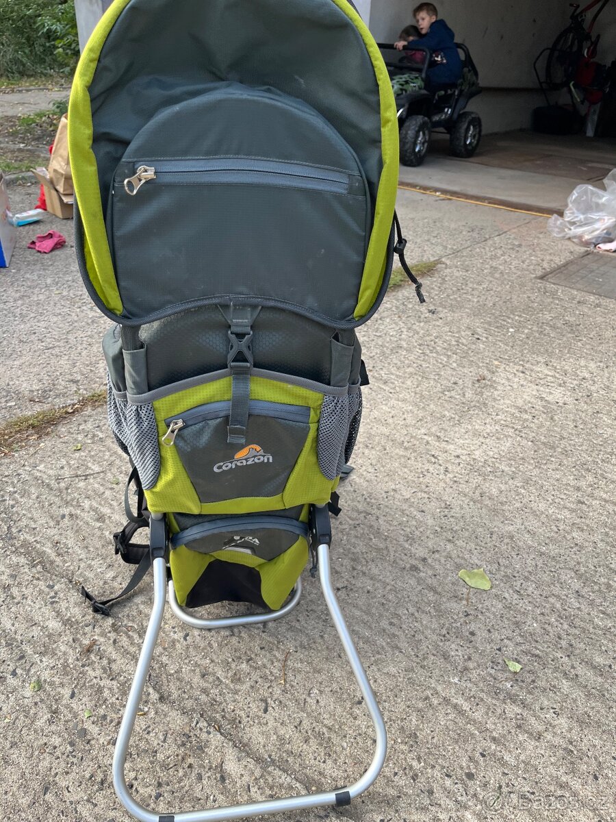 Krosna na dítě Corazon PANDA zelená - 4