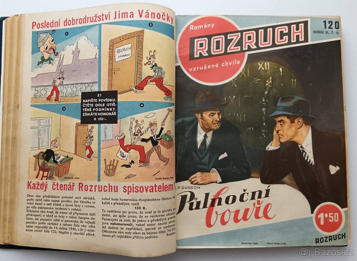 Časopisy Rozruch-vázané-western. - 4