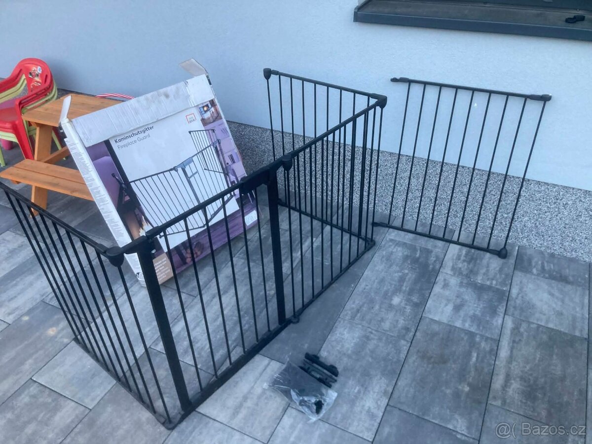 Zábrana/ohrádka kolem krbu - 4