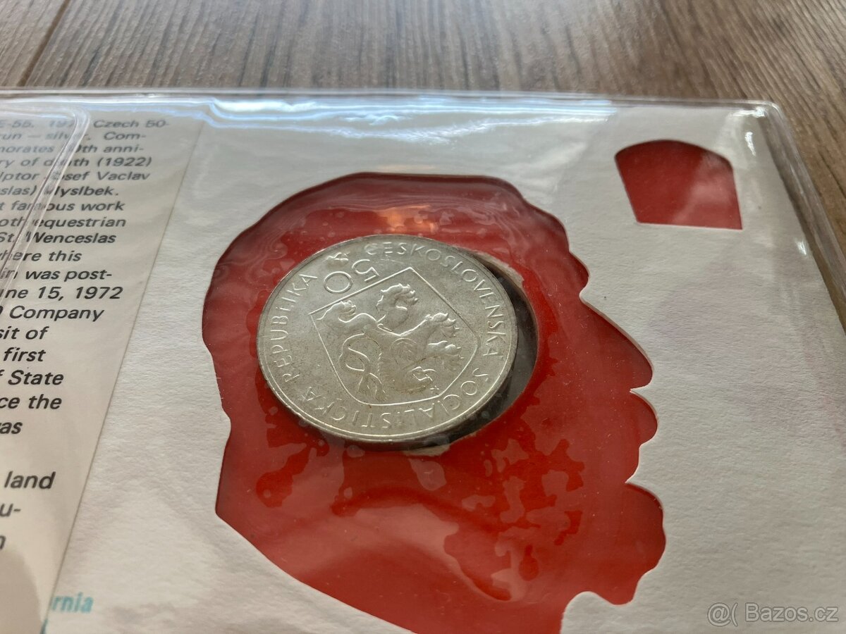 Numismatické mincovní dopisy Československo Slovensko mince - 4