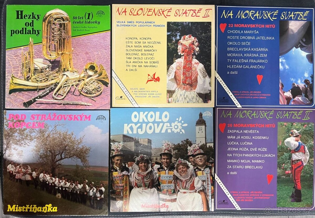 LP vinylové desky gramofonové desky - 4