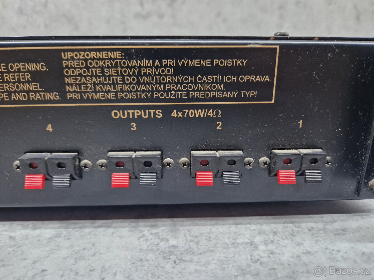 A470-MULTIROOM BS ACOUSTIC zesilovač - 4