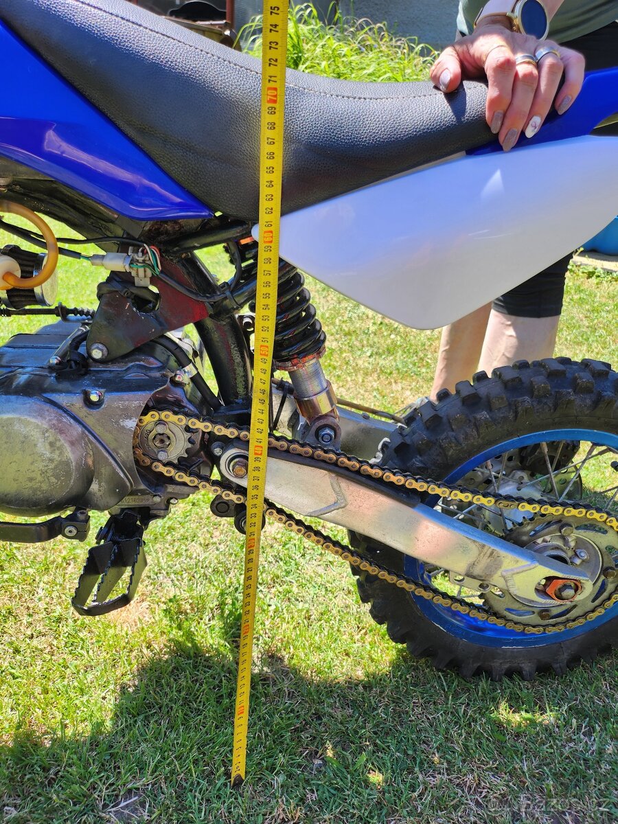 Pitbike minibike motorka 125 4 rychlosti 12/12