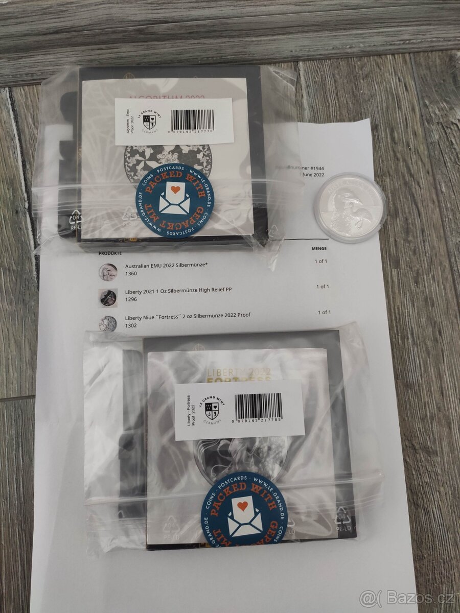 LIBERTY 2022 FORTRESS 2 OZ 9999 Ag 5$ NIUE - 4