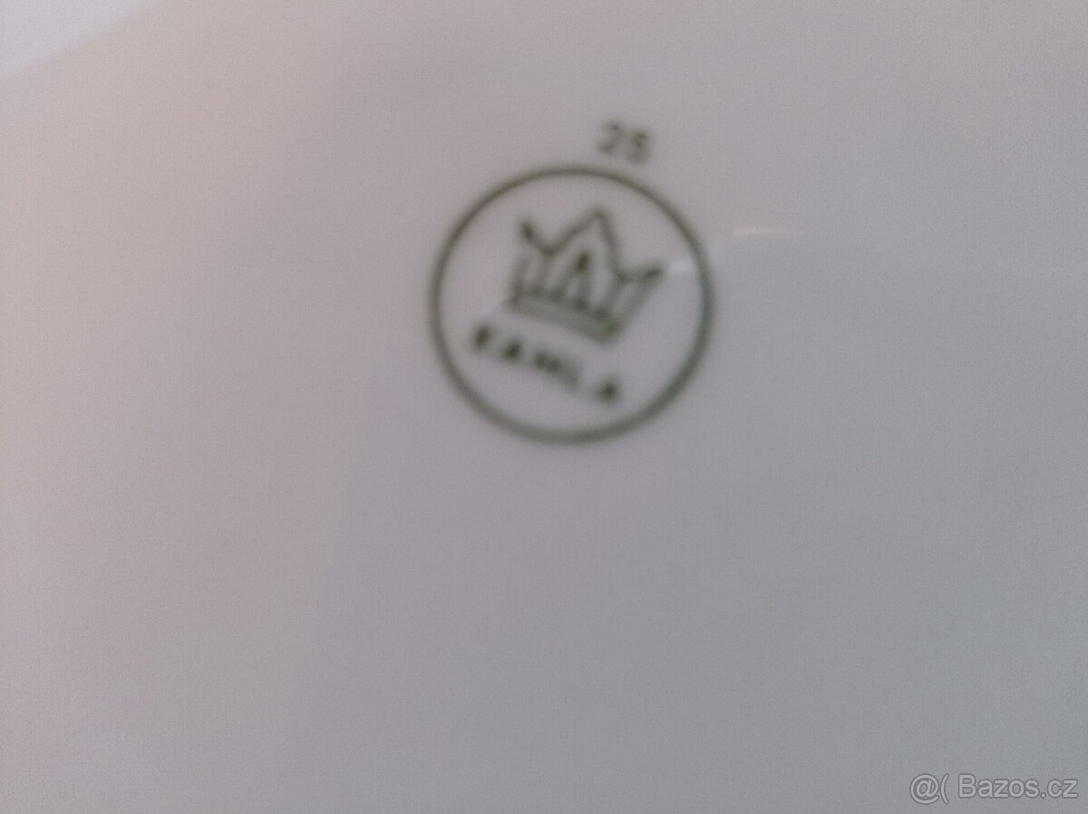 Retro dekorativní vánoční talíř Kahla - 4