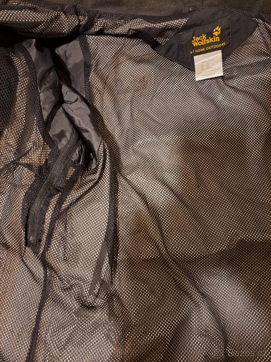 Pánská černá bunda Jack Wolfskin vel. XXL - 4