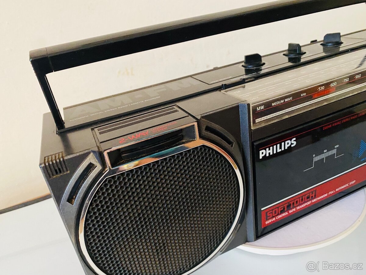 Radiomagnetofon Philips D8048/02, rok 1987 - 4