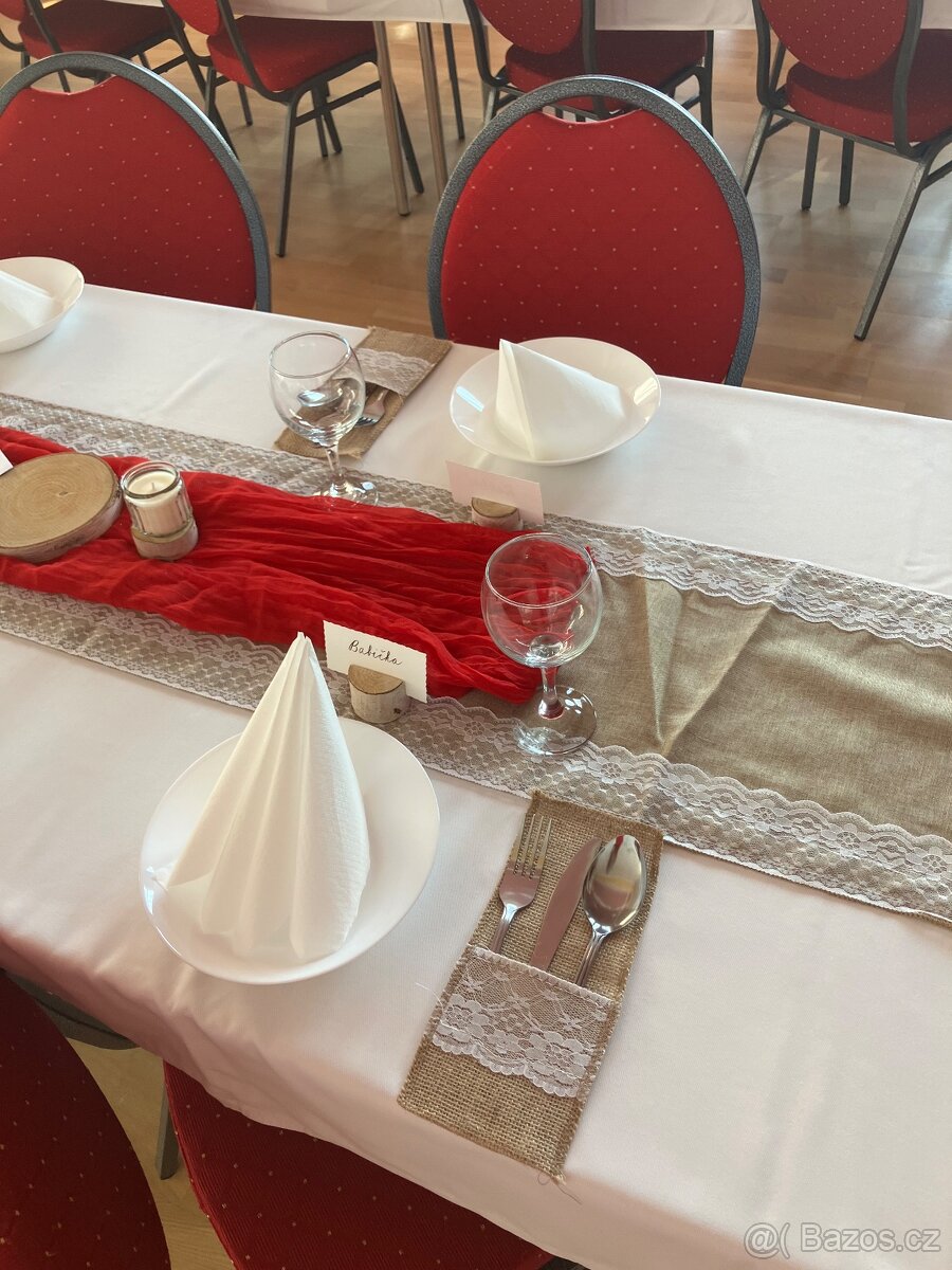 Kapsičky na příbory svatba - 4