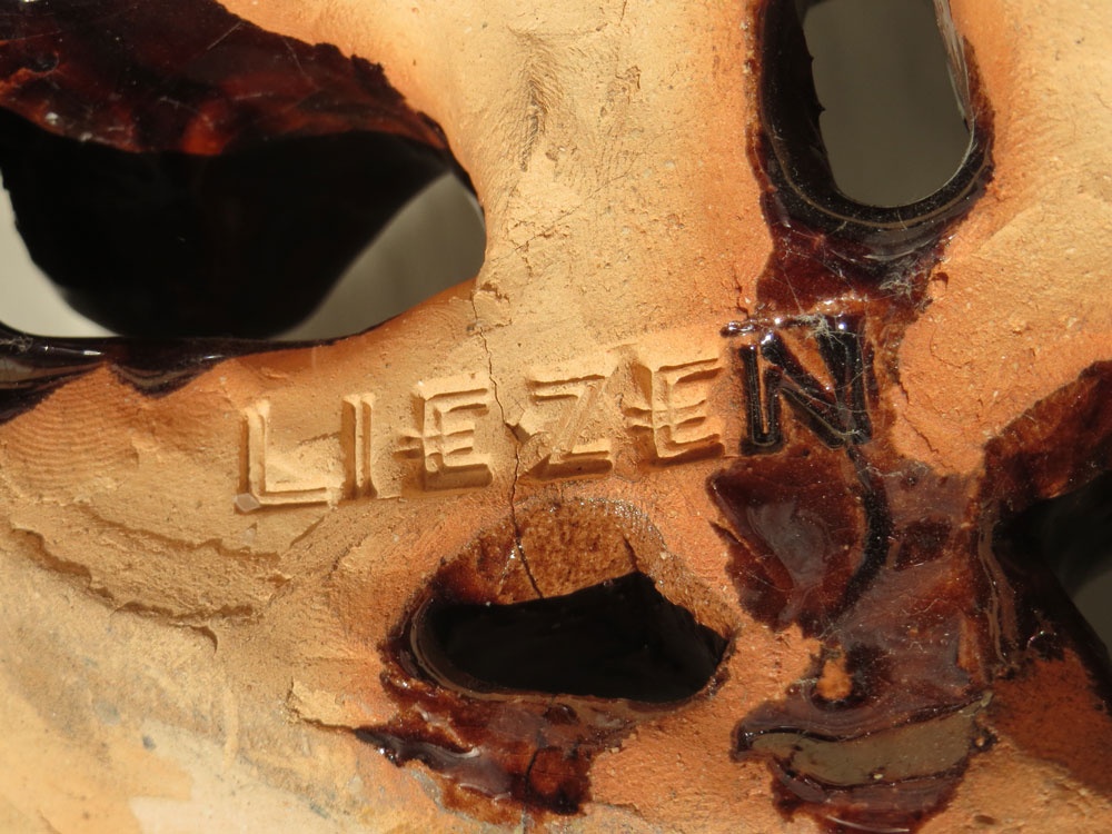 Keramický svícen / alpská keramika zn. LIEZEN - 4
