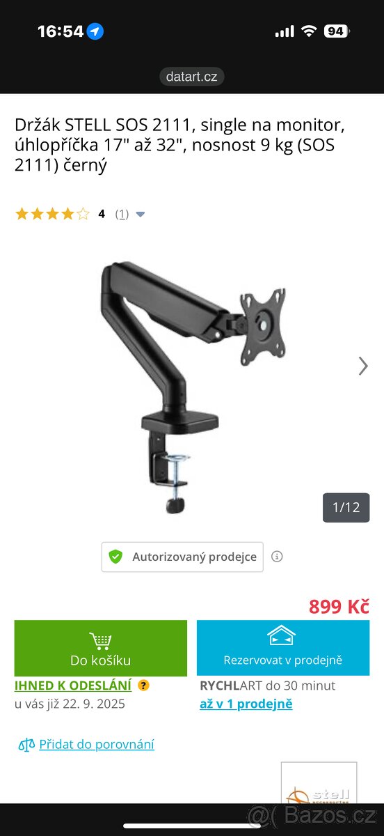 Držák monitoru sos2111 17’’-32’’ - 4