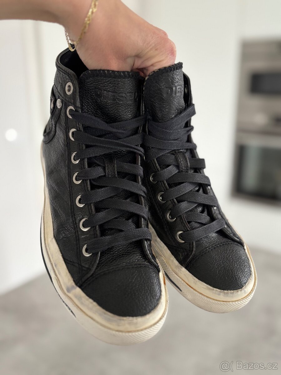 Diesel kotníčkové tenisky - 4