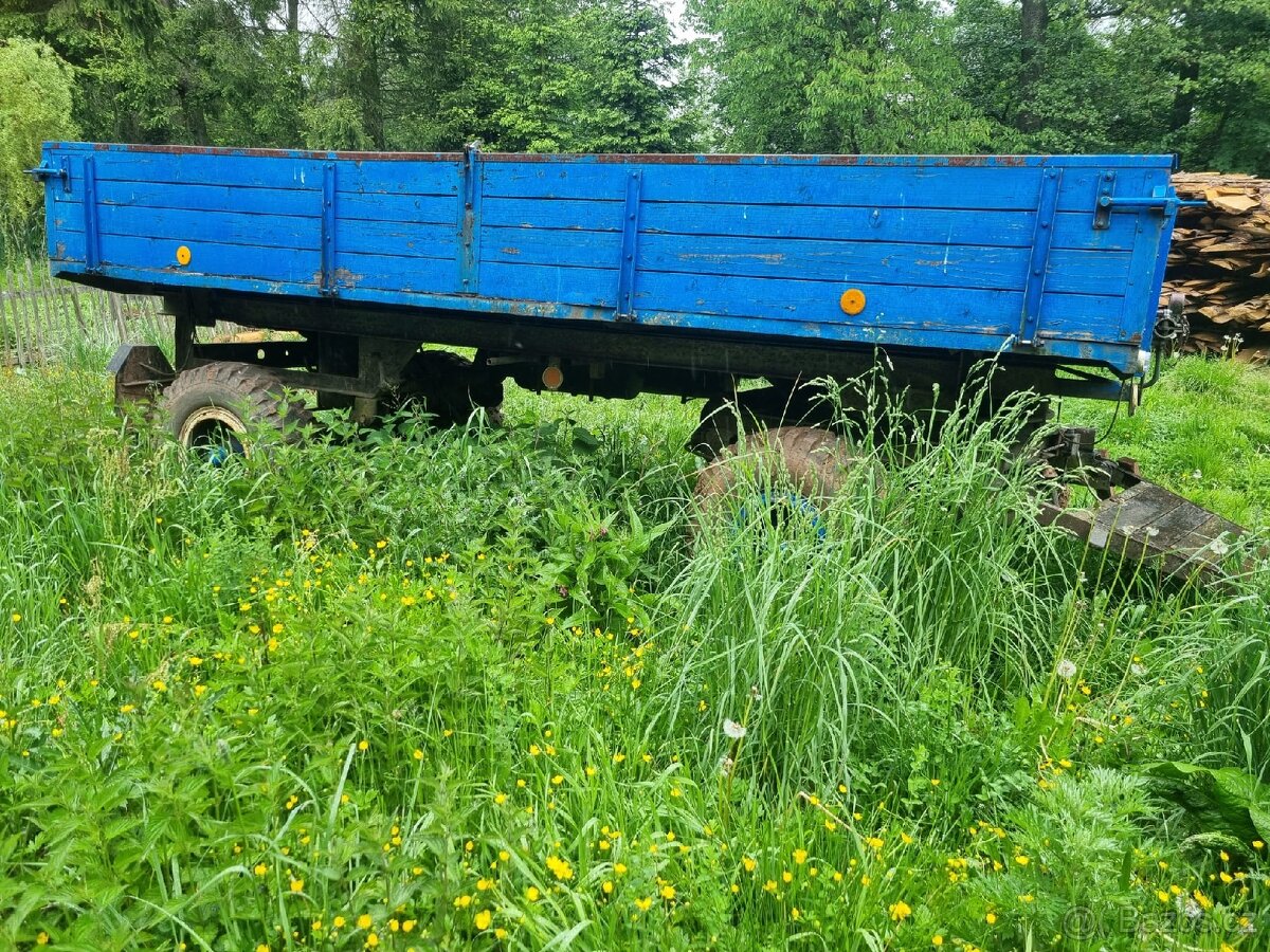 prodám traktor zetor a vlek 7t - 4