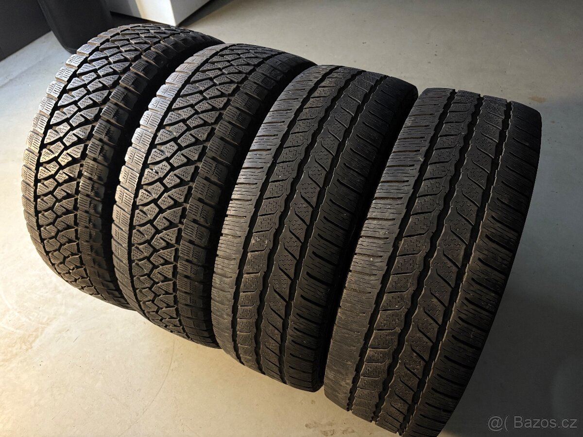 Zimní pneu Bridgestone + Continental 235/65R16C - 4
