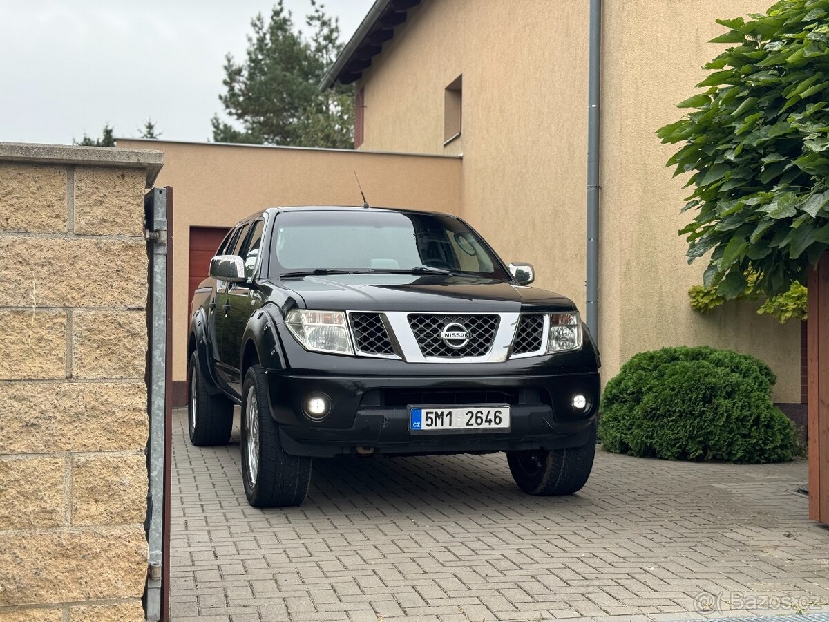 Nissan Navara D40, 2.5 dCI 128kW, manuál, 4WD, uzávěrka - 4