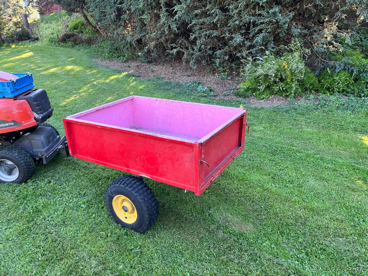 Vozík za zahradní traktor/rider - 4