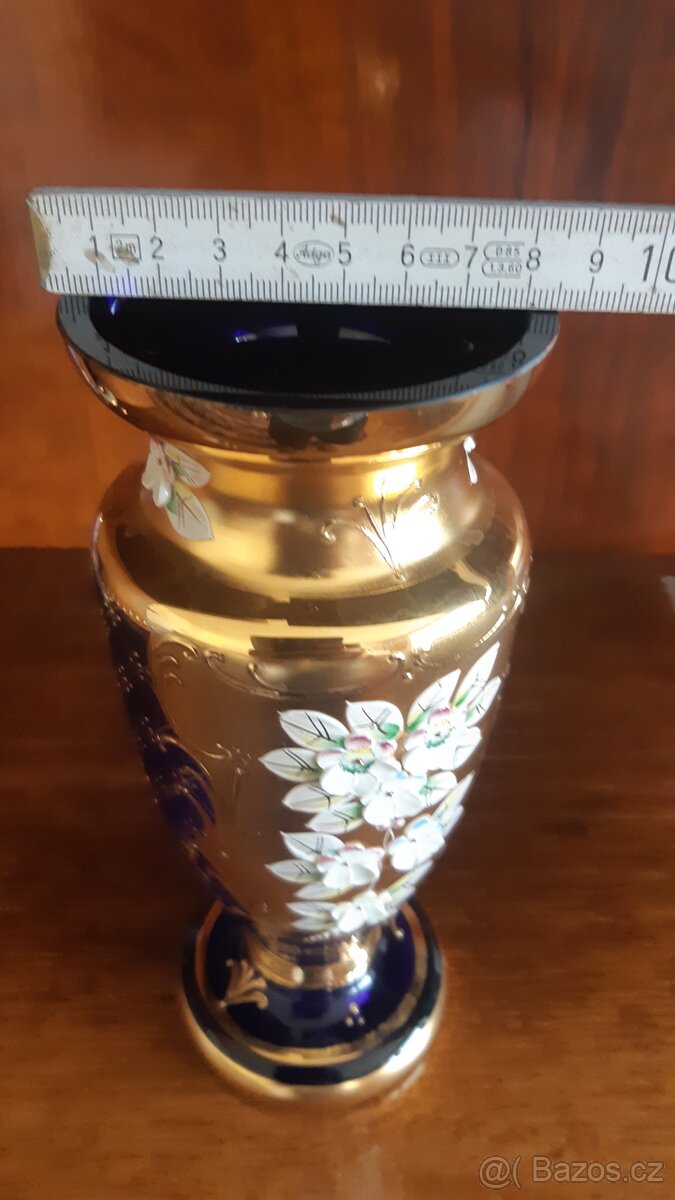 Novoborské sklo - vázy, skleničky, ... - 4