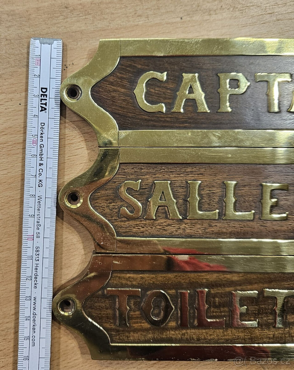 Krásné dřevěné cedulky - 4