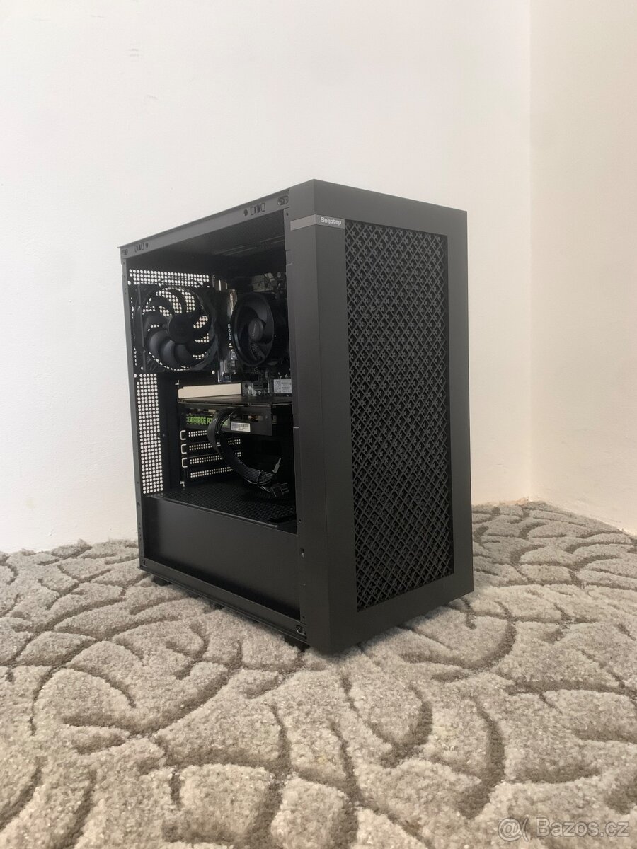 Herní Pc + monitor | RTX 3060, Ryzen 5 - 4