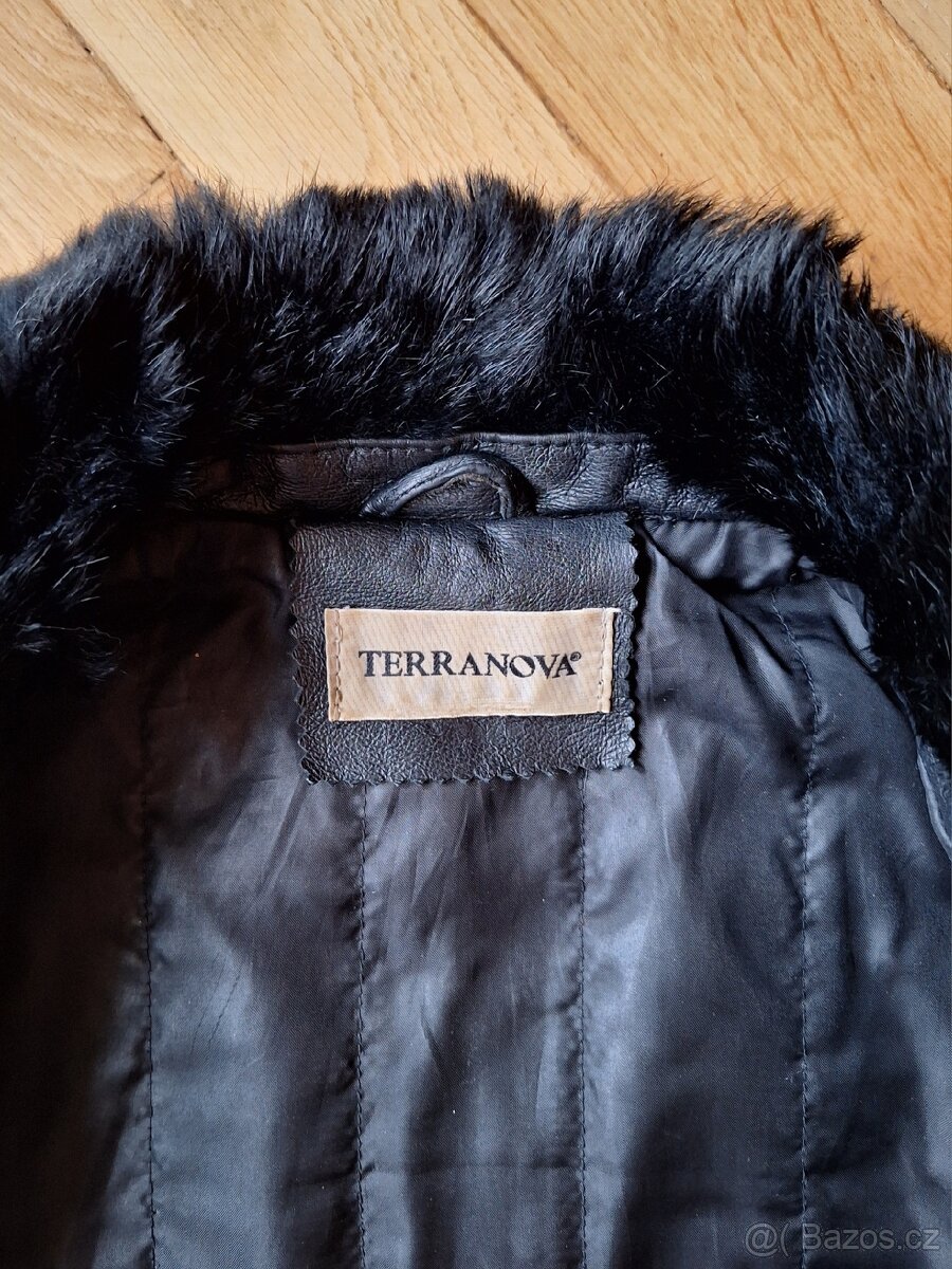 Kožená bunda s pravou kožešinou - 4