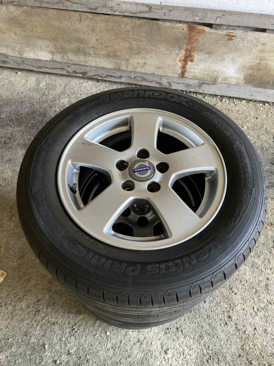 Disky Volvo 15" + letní pneu Hankook - 4