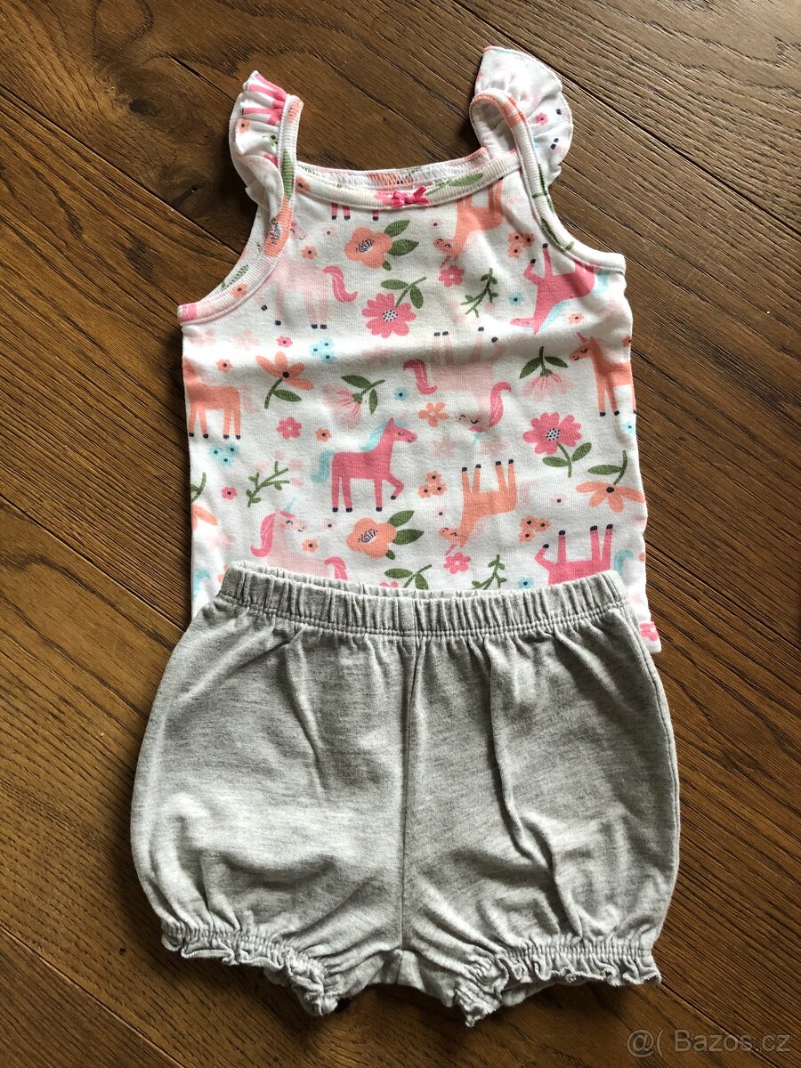 Letní kojenecké soupravy Carter’s 6-9 měsíců - 4