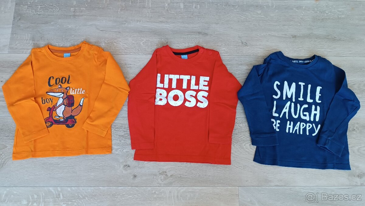 Mix oblečení kluk vel. 92 - podzim, zima - 4