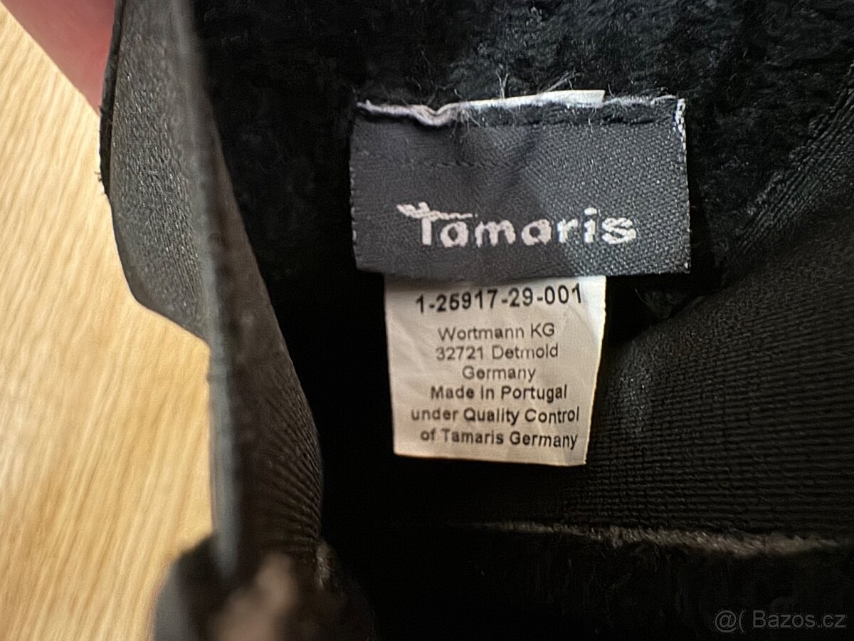 Dámské kotníkové polokozačky Tamaris - 4