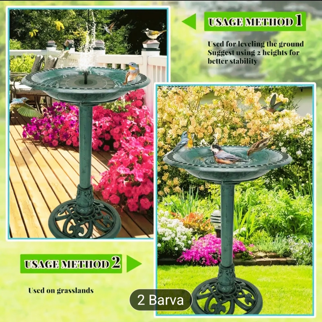 Vodní miska, ptáčník, krmítko pro ptáky - 4