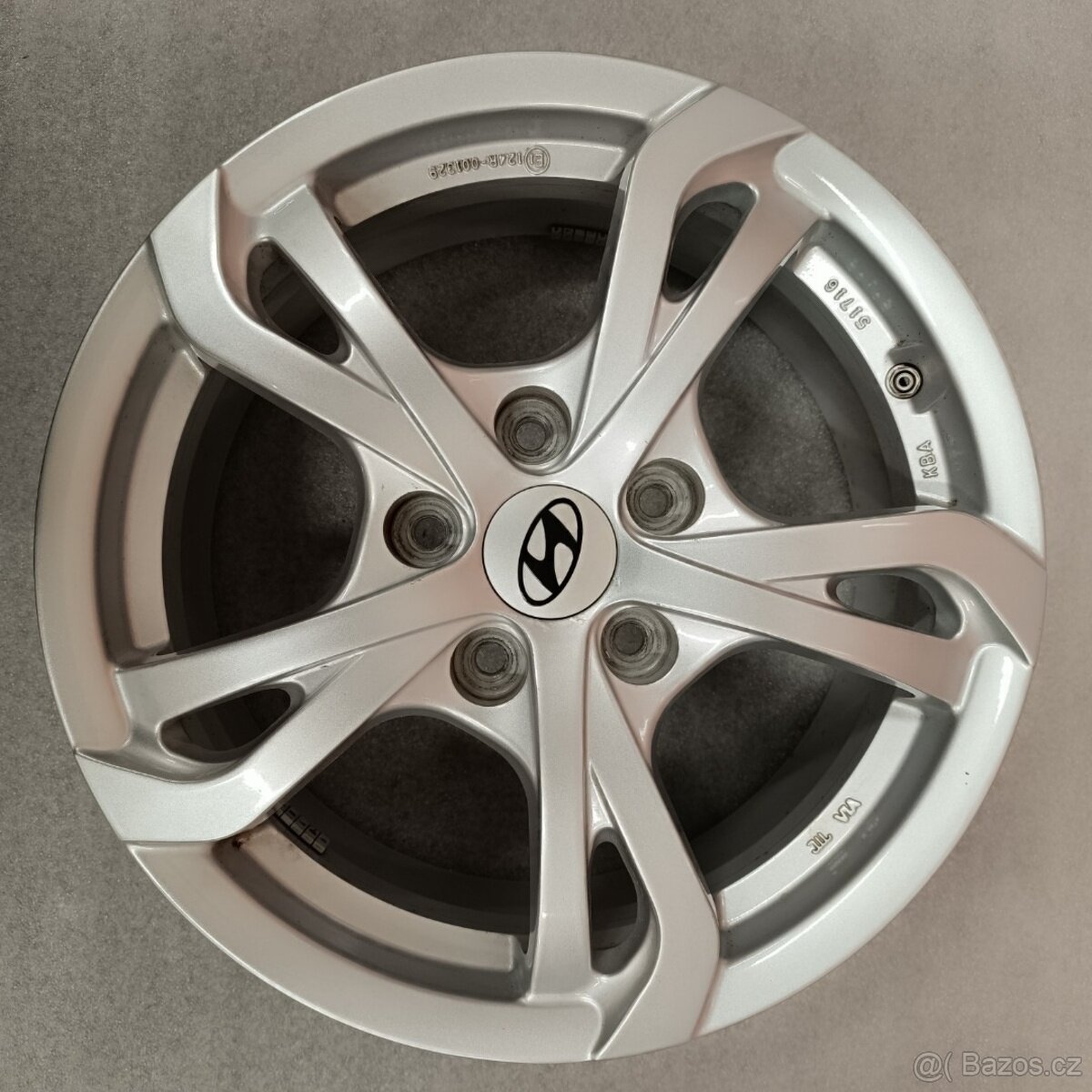 Originální alu kola na Hyundai 6,5Jx16'' , ET45 - 4