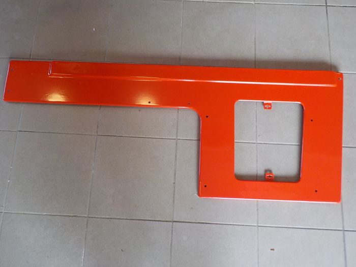 Kapotáž na Zetor 6211 - 7745 - červená - komaxit - 4