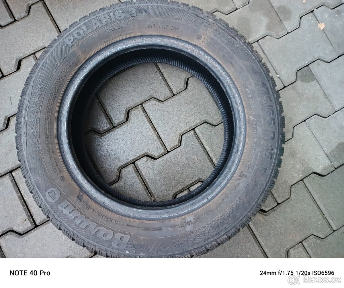 Pneu Nexen+Barum 175/65/15 zimní - 4