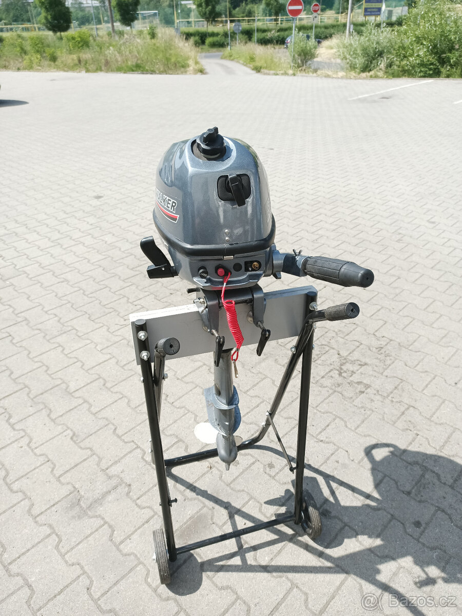 Závěsný lodní motor Seawalker FM5S 5hp krátká noha - 4