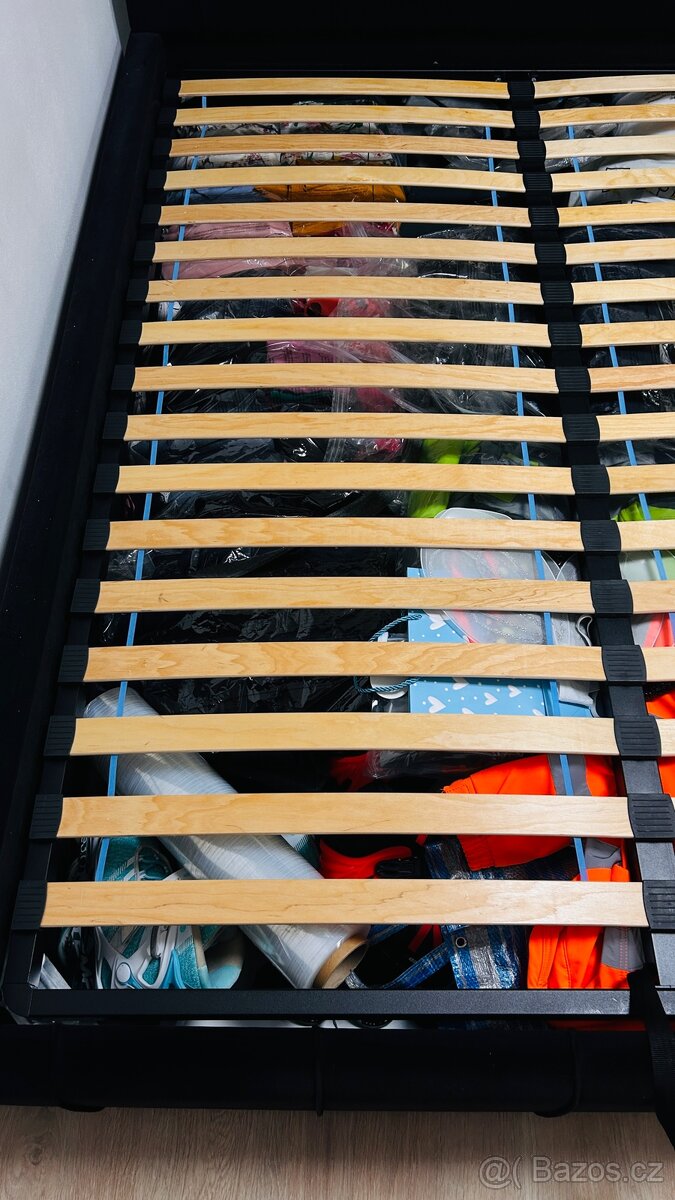 Postel 160x200 s úložným prostorem - 4