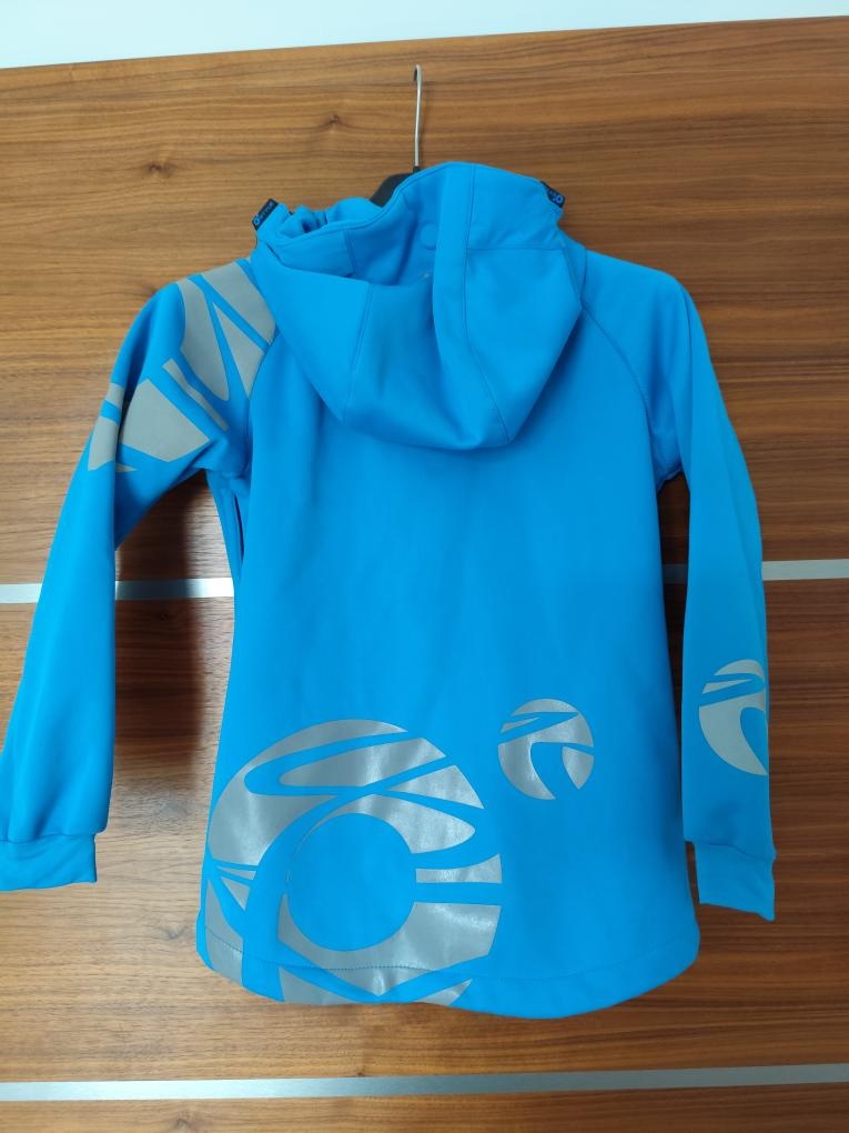 Softshellová dětská bunda modrá a kalhoty černé, zn. O´style - 4