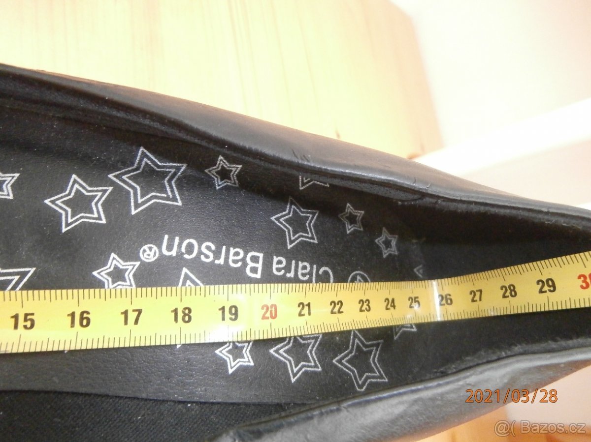 Lodičky a bačkory 40/41 25 - 26 cm - 4