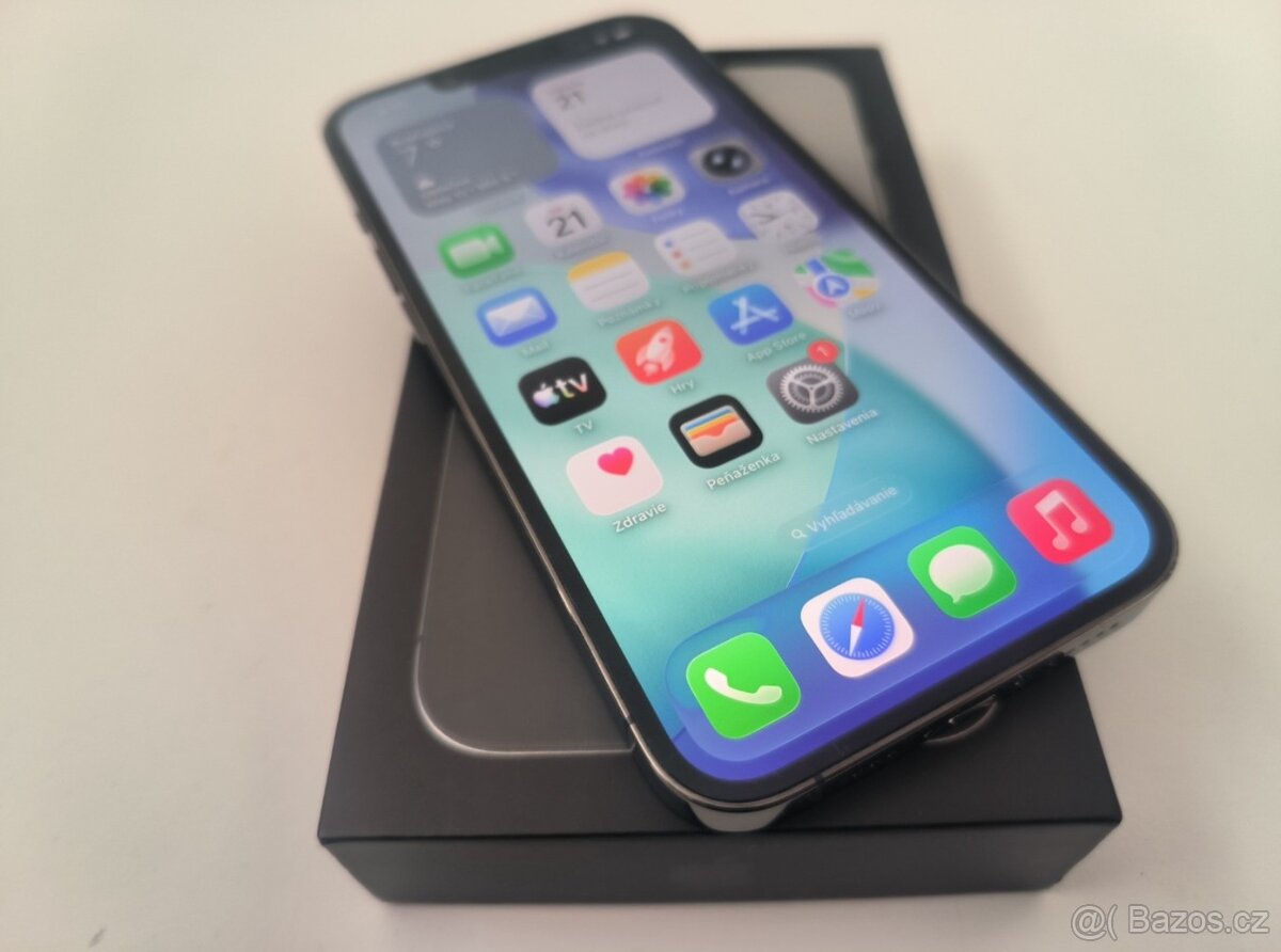 apple iphone 13 PRO 256gb Graphite / Batéria 100% - 4